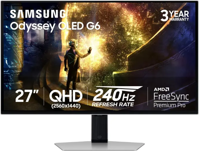 SAMSUNG Odyssey OLED G6 27 SAMSUNG Odyssey OLED G6 27